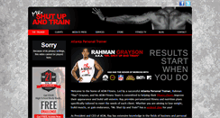 Desktop Screenshot of mrshutupandtrain.com